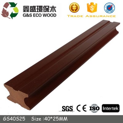 Wpc Accessories Cheap Price Wood Plastic Composite Wpc Keel Hollow Solid Waterproof Wpc Joist