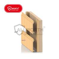 Free Maintenance Outdoor Solid Wood Texture Co-extrusion WPC Wall Panel